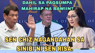 GANDA NG PALIWANAG NI CHIZ. DIGONG MAHIRAPAN BAWIIN. HINDI KINAHIYA ANG MGA SINASABI...