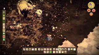 Don't Starve: Bearger vs Spider Queens vs TreeGuards