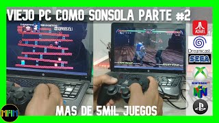 💻Viejo PC convertido en Una Consola de Video Juegos Nintendo, PlayStation, Sega, Xbox Parte#2