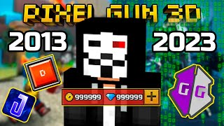 Hacks in Pixel Gun 3D (2013 -2023)