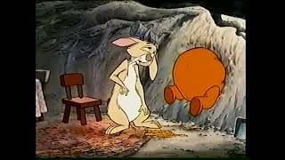 Winnie The Pooh And The Honey Tree (1966) - Pooh Stuck Rabbit House