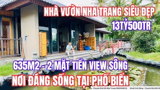 🌅 Nhà vườn Nha Trang view sông tuyệt đẹp – Nơi thư giãn lý tưởng cách trung tâm vài phút di chuyển