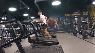 Treadmill incline running // Course sur tapis roulant incliné