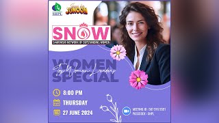 SAARVASRI NETWORK OF OUTSTANDING WOMEN (SNOW)