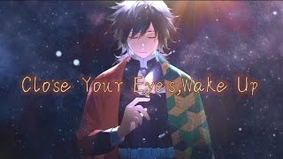 Chad Thompson - Close your eyes,Wake up (Lyric Video)