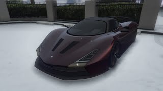 Cars of GTA V:New Contract DLC Overflod Zeno, SSC Tuatara