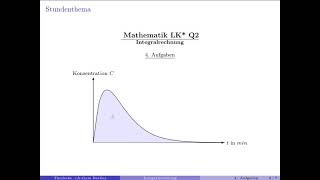 Mathe LK* Q2 Integralrechnung / 4. Aufgaben