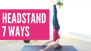 Headstand 7 Ways