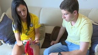 Capitã da seleção Sub-20 feminina visita família em Xaxim