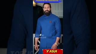 YASH (1986-2023) TRANSFORMATION JOURNEY #shorts #youtubeshorts #viralvideo #bollywood #yash