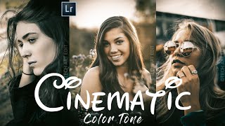 Lightroom Cinematic Color Grading Tutorial - Lightroom Manual Editing - TECH ART