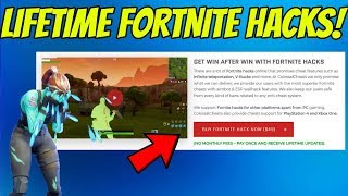 $50 LIFETIME FORTNITE HACKS ( THE BIGGEST HACK SCAM )