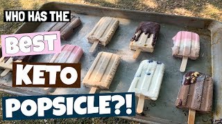 6 Way to Make a Keto Friendly Popsicle | Guess which one looked AND tasted good??