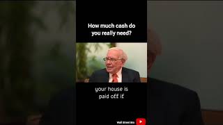 How much cash do you really need?