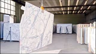 Calacatta Venato marble slabs 2cm 3/4'' thick polished