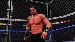 FULL MATCH: Roman Reigns Vs. Brock Lesnar - Steel Cage Match For WWE UNIVERSAL CHAMPIONSHIP