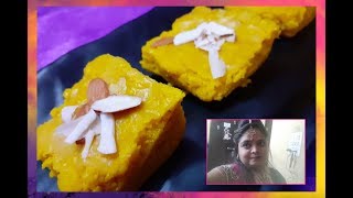 बिना गैस जलाये एक नए आसान तरीके से सिर्फ 3 min में मुँह में पिघल जानेवाली Tasty Burfi Mithai