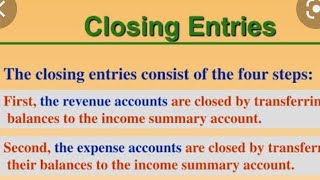 Closing Entries | Post Closing Trial Balance | Principles of Accounting | Urdu/Hindi