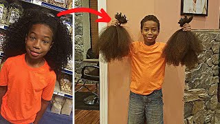 This 8-Year-Old Boy Spent 2 Years Growing His Hair To Make Wigs For Kids With Cancer