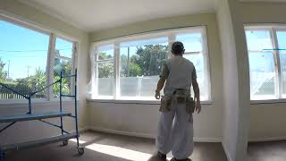 Masking windows for spray painting