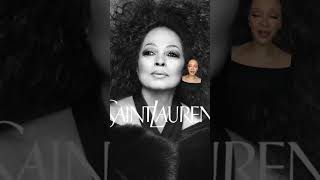 Diana Ross for Saint Laurent Spring 24 has everyone talking #fashion #ysl #saintlaurent #dianaross