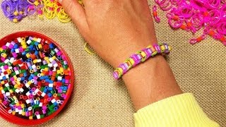 Cómo hacer pulseras de gomitas"FACIL Y SENCILLO"