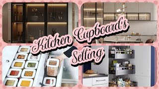 BEST IDEAS FOR KITCHEN CABINETS | HOW TO ORGANIZE KITCHEN CUPBOARDS | KITCHEN CUPBOARD IDEAS