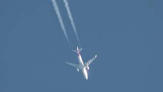 Zoom Test spotting plane flying at 40000 Feet| Sony FDR-AX53