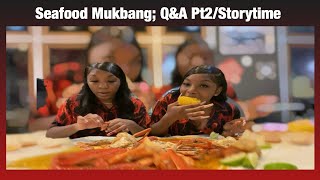 Q&A Pt.2|STORYTIME How We Started Our First Business *SEAFOOD MUKBANG*