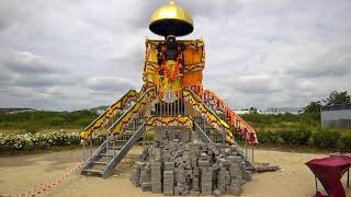 Hindu Sri Kamadchi Ampal Temple: After the celebrations the Hindu Temple is deserted