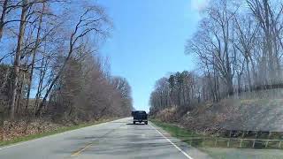 Beautiful North Carolina Countryside: 4K Scenic Drive on US 64