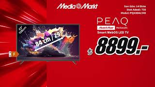 MediaMarkt uygulaması yenilendi! PEAQ LED TV 8.899TL!