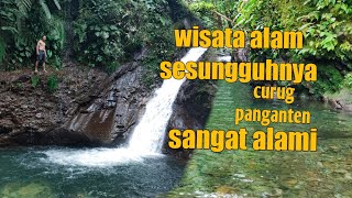 wisata alami di kabupaten ciamis ||curug panganten