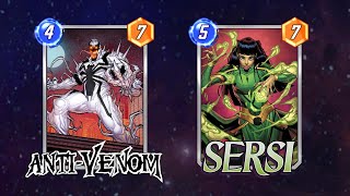 Anti-Venom and Sersi Interaction