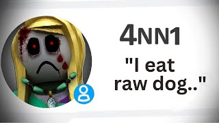 THE STORY OF 4NN1, She Ate Raw Dog GIRL FROM ROBLOX..😨