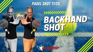 ACE Your Backhand: Step-by-Step Padel Mastery