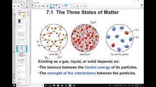 Chapter 7 Lesson 1 GOB 1Gases Liquids and Solids