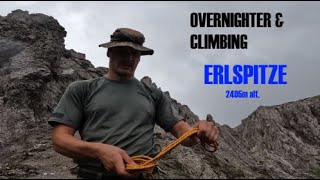 CLIMBING AND OVERNIGHTER IN THE KARWENDEL MOUNTAINS (2405M)