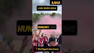 Hungary Fans in Stuttgart before match against Scotland 🇭🇺