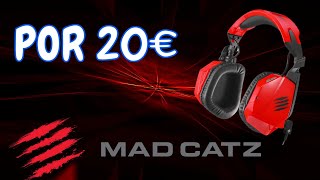 Auriculares Mad Catz F.R.E.Q. 3 Gaming Rojo