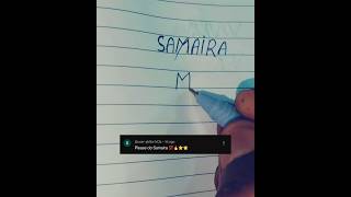 Samaira logo 🔥 how to create professional logo #trending #brand #shorts