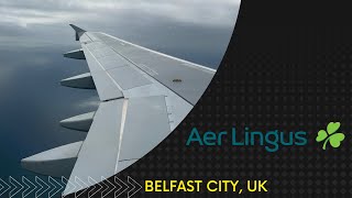 Aer Lingus A320-214 | Belfast City, UK - Landing