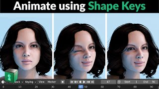 Blender Secrets - Shape Key Basics for Character Animations