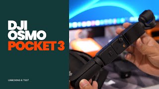 DJI Osmo Pocket 3 Creator Combo Unboxing & Test