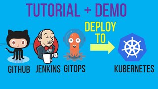 How to Deploy To Kubernetes with Jenkins GitOps GitHub Pipeline - Tutorial + Real World Demo