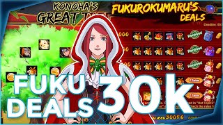 Naruto Online UK | FUKU DEALS 30k: Kushina Christmas, Pancerz, Charms