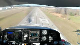 Solo Crosswind Landing Practice - DA20