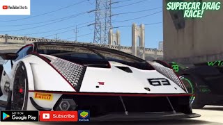 Supercar Drag Race - CSR 2  Drag Racing Car Game Gameplay #Shorts #Android