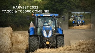 Harvest 22~NEWHOLLAND TC5060 & LELY WELGER BAILER!