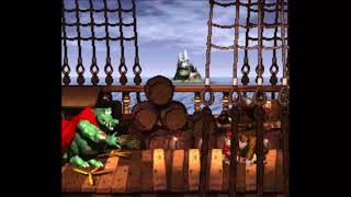 Donkey Kong Country | GANG-PLANK GALLEON | KING K. ROLL (Final Boss) | SNES